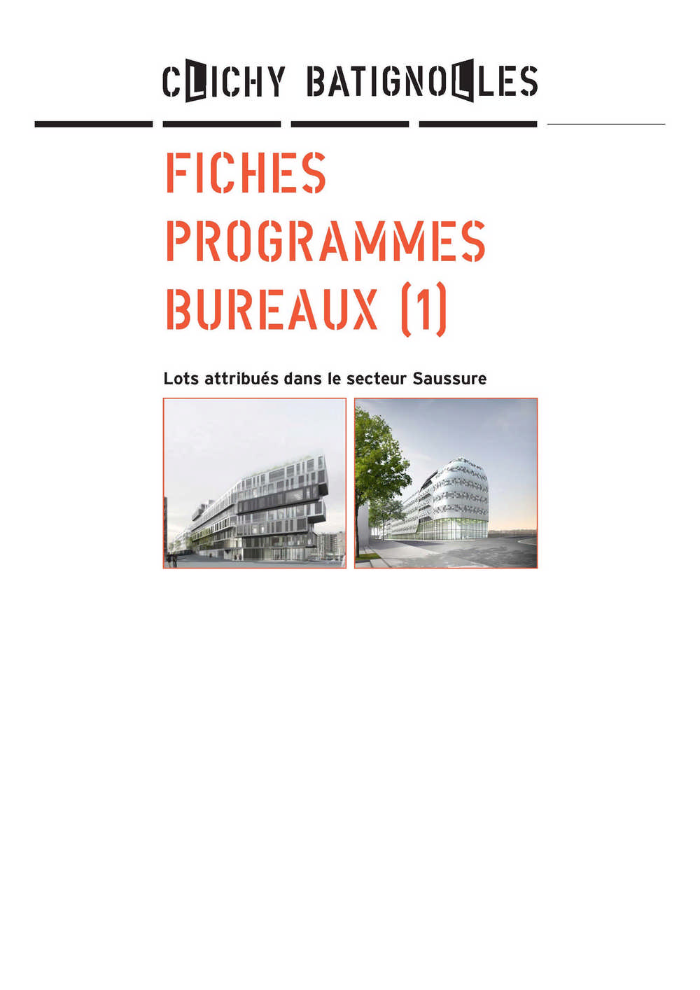 Fiche descriptive Bureaux secteur Saussure